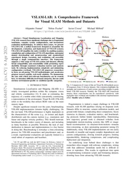 VSLAM-LAB: A Comprehensive Framework for Visual SLAM Methods and Datasets