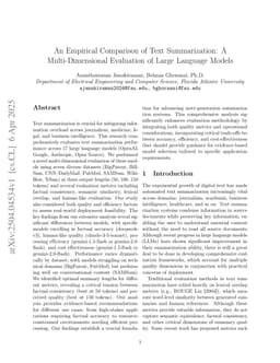 An Empirical Comparison of Text Summarization: A Multi-Dimensional Evaluation of Large Language Models