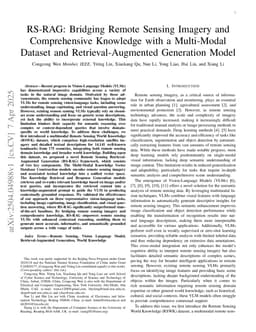 RS-RAG: Bridging Remote Sensing Imagery and Comprehensive Knowledge with a Multi-Modal Dataset and Retrieval-Augmented Generation Model