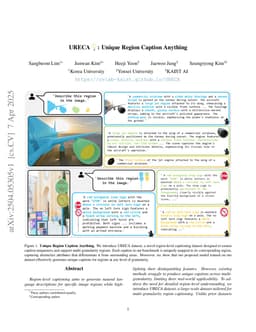 URECA: Unique Region Caption Anything