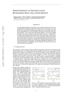 From Fairness to Truthfulness: Rethinking Data Valuation Design