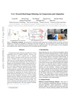 CoA: Towards Real Image Dehazing via Compression-and-Adaptation