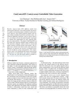 CamContextI2V: Context-aware Controllable Video Generation