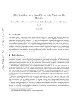 NNN: Next-Generation Neural Networks for Marketing Mix Modeling