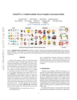 OmniSVG: A Unified Scalable Vector Graphics Generation Model