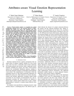 Attributes-aware Visual Emotion Representation Learning