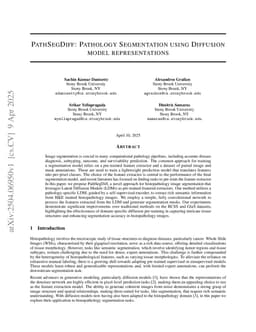 PathSegDiff: Pathology Segmentation using Diffusion model representations