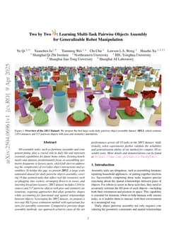 Two by Two: Learning Multi-Task Pairwise Objects Assembly for Generalizable Robot Manipulation