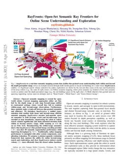 RayFronts: Open-Set Semantic Ray Frontiers for Online Scene Understanding and Exploration