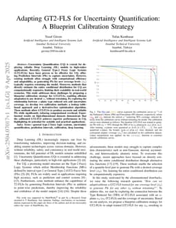 Adapting GT2-FLS for Uncertainty Quantification: A Blueprint Calibration Strategy