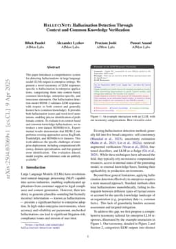 HalluciNot: Hallucination Detection Through Context and Common Knowledge Verification