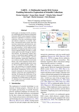 CollEX -- A Multimodal Agentic RAG System Enabling Interactive Exploration of Scientific Collections