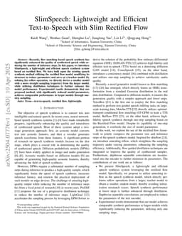 SlimSpeech: Lightweight and Efficient Text-to-Speech with Slim Rectified Flow