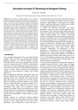 Zero-Shot Low-dose CT Denoising via Sinogram Flicking