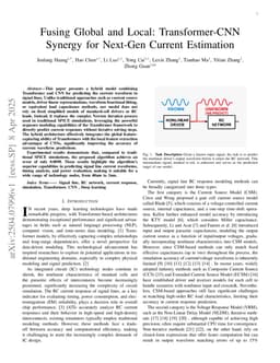 Fusing Global and Local: Transformer-CNN Synergy for Next-Gen Current Estimation