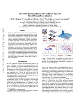 DGFamba: Learning Flow Factorized State Space for Visual Domain Generalization