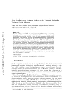 Deep Reinforcement Learning for Day-to-day Dynamic Tolling in Tradable Credit Schemes