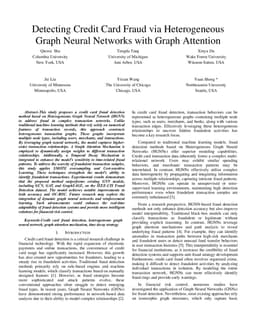 Detecting Credit Card Fraud via Heterogeneous Graph Neural Networks with Graph Attention