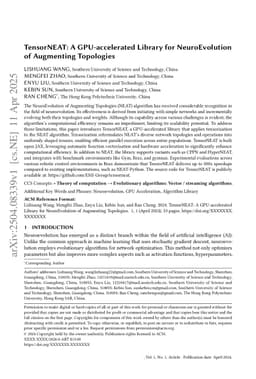 TensorNEAT: A GPU-accelerated Library for NeuroEvolution of Augmenting Topologies