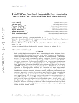 ProtoECGNet: Case-Based Interpretable Deep Learning for Multi-Label ECG Classification with Contrastive Learning