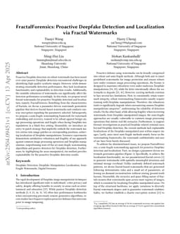 FractalForensics: Proactive Deepfake Detection and Localization via Fractal Watermarks