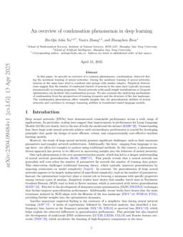 An overview of condensation phenomenon in deep learning