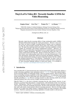 TinyLLaVA-Video-R1: Towards Smaller LMMs for Video Reasoning