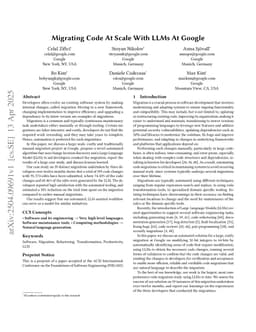 Migrating Code At Scale With LLMs At Google