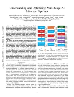 Understanding and Optimizing Multi-Stage AI Inference Pipelines