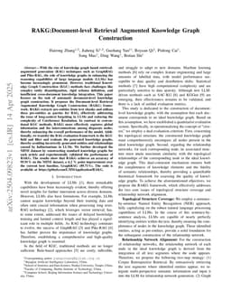 RAKG:Document-level Retrieval Augmented Knowledge Graph Construction