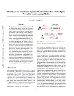 StruPhantom: Evolutionary Injection Attacks on Black-Box Tabular Agents Powered by Large Language Models