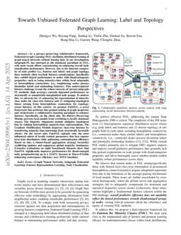 Towards Unbiased Federated Graph Learning: Label and Topology Perspectives