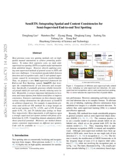 SemiETS: Integrating Spatial and Content Consistencies for Semi-Supervised End-to-end Text Spotting