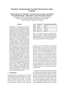 MorphTok: Morphologically Grounded Tokenization for Indian Languages