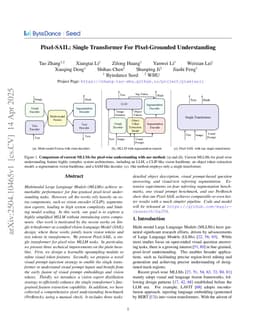 Pixel-SAIL: Single Transformer For Pixel-Grounded Understanding