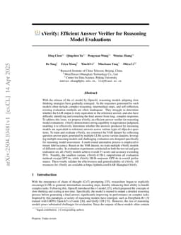xVerify: Efficient Answer Verifier for Reasoning Model Evaluations