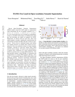 FLOSS: Free Lunch in Open-vocabulary Semantic Segmentation
