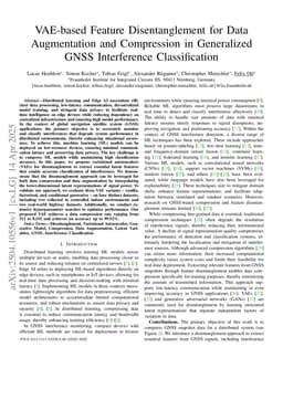VAE-based Feature Disentanglement for Data Augmentation and Compression in Generalized GNSS Interference Classification