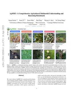 AgMMU: A Comprehensive Agricultural Multimodal Understanding and Reasoning Benchmark