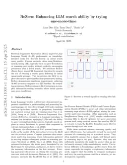 ReZero: Enhancing LLM search ability by trying one-more-time