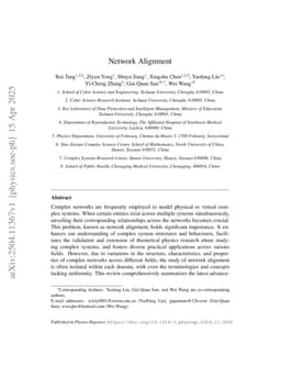 Network Alignment