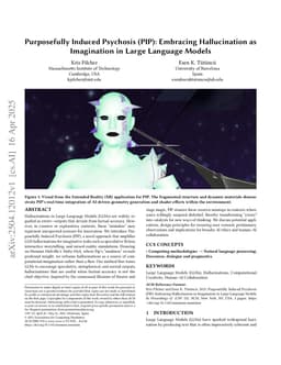 Purposefully Induced Psychosis (PIP): Embracing Hallucination as Imagination in Large Language Models