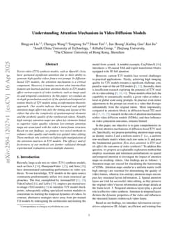 Understanding Attention Mechanism in Video Diffusion Models
