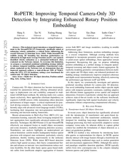 RoPETR: Improving Temporal Camera-Only 3D Detection by Integrating Enhanced Rotary Position Embedding