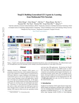 TongUI: Building Generalized GUI Agents by Learning from Multimodal Web Tutorials