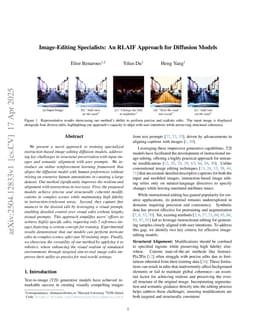 Image-Editing Specialists: An RLAIF Approach for Diffusion Models