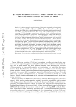 RL-PINNs: Reinforcement Learning-Driven Adaptive Sampling for Efficient Training of PINNs