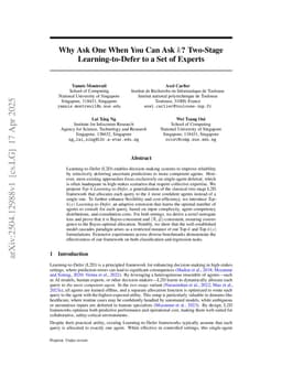Why Ask One When You Can Ask $k$? Two-Stage Learning-to-Defer to the Top-$k$ Experts