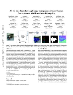 All-in-One Transferring Image Compression from Human Perception to Multi-Machine Perception
