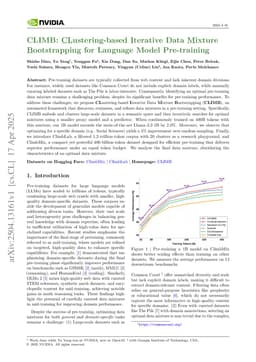 CLIMB: CLustering-based Iterative Data Mixture Bootstrapping for Language Model Pre-training